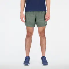 NEW BALANCE - Pantaloneta Original Impact Run Verde Hombre