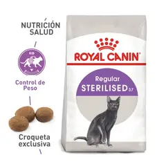 ROYAL CANIN - Sterilised 37 para gatos adultos 400 G