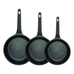 RENAHOUSE - Kit De Sartenes Material De Mármol 6pcs