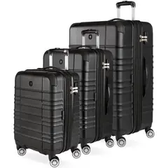 SWISSGEAR - Maleta expandible ligera con TSA Pro 3 piezas