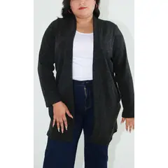 L Y H - Chilango Para Mujer Manga Larga Negro Marca L&H