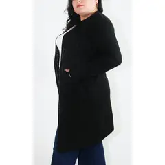 L Y H - Chilango Para Mujer Manga Larga Negro Marca L&H