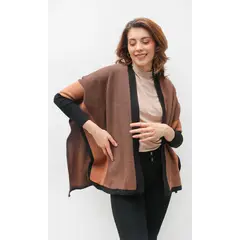 L Y H - Capa Para Mujer Negro Marca L&H