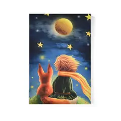 VENECIA - Cuadro Decorativo Principito XL 120x80 - impresion en Tela