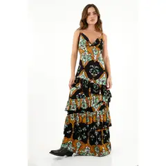 TENNIS - Vestido estampado con boleros para mujer