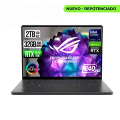 ASUS - Portátil ROG Zephyrus G16 Intel Ultra 9 RTX 4070 32GB 2TB