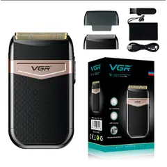 VGR - Afeitadora Shaver Corta Barba Calvo V-331 Recargable