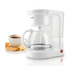 KALLEY - Cafetera 8 tazas Blanca