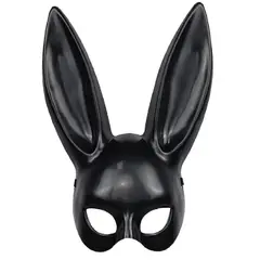 GENERICO - Máscara Sexy De Coneja Negra Estilo Elegante Y Misterioso