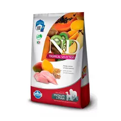 PET SPA - Alimento Para Perro N&D Tropical Adulto Mediano & Grande Pollo 10.1 KG