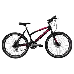 SFORZO - Bicicleta Montaña Rin 26 Disco Rigida Negra