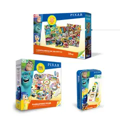 RONDA - Oferta 75 -Pixar: Domino+ Romp 3 x 250 Pzas + Sabelotodo