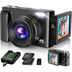 GENERICO - Cámara Digital 4k Para Enfoque Automático De Fotografía Co