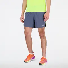 NEW BALANCE - Pantaloneta Original Impact Run Gris Para Hombre