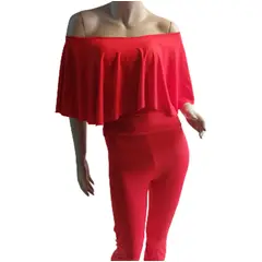 VIA7 - Enterizo largo pegado con bolero en el busto estraple