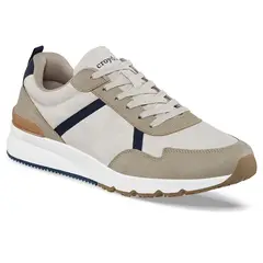 CROYDON - Tenis Urbanos Qrix Beige para Hombre