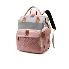 GENERICO - Pañalera Morral De Bebé Tipo Cuna Práctica Bolsillos Termico