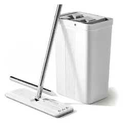 AMERICAN GENERICS - Trapeador Microfibra Mopa Y Balde Escurridor