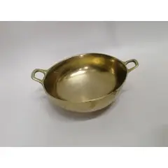 GENERICO - Paila Pequeña En Bronce Macizo Con Agarraderas