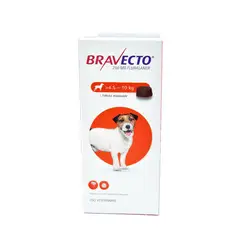 BRAVECTO - Tableta Masticable Perros 4.5 a 10 kg – 250 mg
