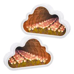 HOGAR DE MIS SUENOS - Tulipanes En El Cielo Lámpara Nube Encantada