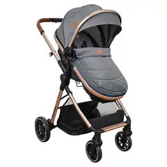 PRIORI - Coche Bebe Moises Ventura Gris Oscuro