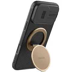 NILLKIN - Soporte con Anillo MagSafe Dual Magnetic Ring Grip Marron
