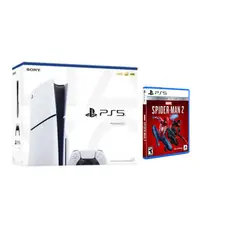 PLAYSTATION - Consola 5 Slim lector de disco + Spiderman 2