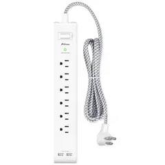 GENERICO - Extensión Regleta Multitomas Mifaso Usb C A Protector