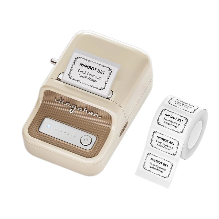 Imagen de Impresora De Etiquetas Niimbot B21 Vintage Térmica Bluetooth