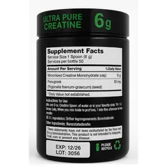 GENERICO - Super Advanced 100% Pure Creatine 6000™ - 300 g
