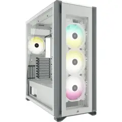 CORSAIR - Chasis para PC ATX tipo torre con cristal templado iCUE 7000X RGB