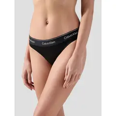 CALVIN KLEIN - Tanga negra - Modern cotton vday