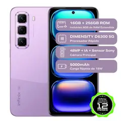 INFINIX - Hot 50 5G 256Gb 8 Ram Purpura
