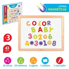 POINTER - Pizarra Didáctico Magnética Con Letras Y Números Para Niños