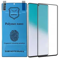 GENERICO - Polímero Brillante Protector Pantalla Compatible Samsung Note 20 Ultra