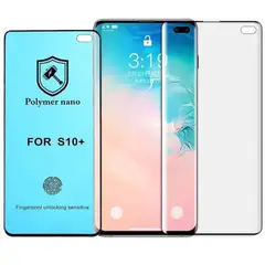 GENERICO - Polímero Brillante Protector Pantalla Compatible Samsung S10 Plus