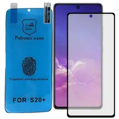 GENERICO - Polímero Brillante Protector Pantalla Compatible Samsung S20 Plus