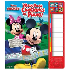 JUGANDO Y EDUCANDO - Libro Musical Disney Mickey ¡puedo Tocar Canciones Niños