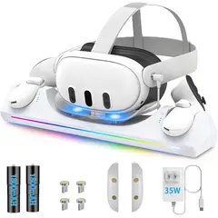 GENERICO - Base Soporte De Carga Para Meta Quest 3 3s Realidad Virtual