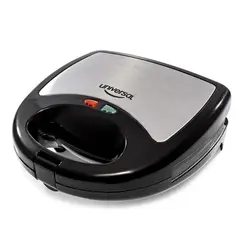 UNIVERSAL - Sanduchera 3 en 1 Multifuncional 750W L88331 -Negro