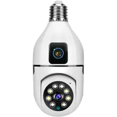 GENERICO - Camara bombillo doble lente