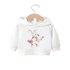 100 - Sueter Blanco de Bebe con Ratoncito