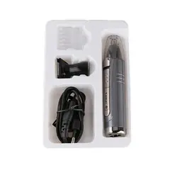 KEMEI - Patillera Cortadora Vello Nariz 2 En 1 6511 Recargable