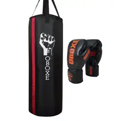 GENERICO - Saco De Boxeo Tula Profesional Mma 120X 34 + Par Guantes Pro