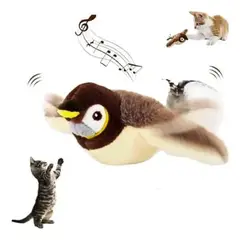 GENERICO - Juguete Para Gatos Pajaro Gorrion