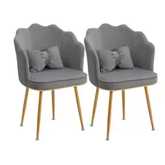 DIMATEX LEON - Set X2 Silla Decorativa Sala Comedor Dormitorio Refalana