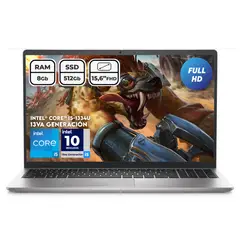 DELL - Portátil Intel Core I5 1334u Ram 8gb Ssd 512gb 15,6 Pul Computador Portátil