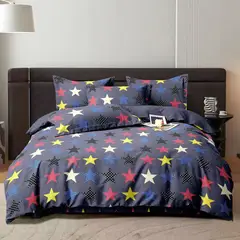 SIRENITAS - Juego de sabanas Estrellas Multicolor