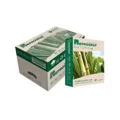 REPROGRAF - Caja Resma Papel Natural Carta X 10 Unidades